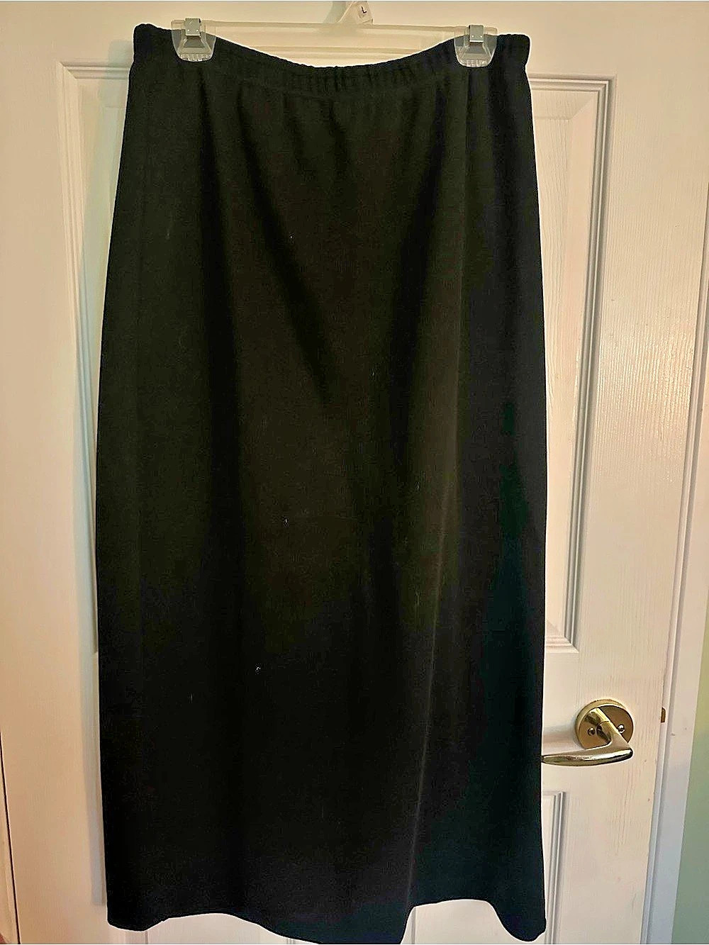 Signature by Robbie Bee Signature Experience Maxi Skirt Black XL NWT